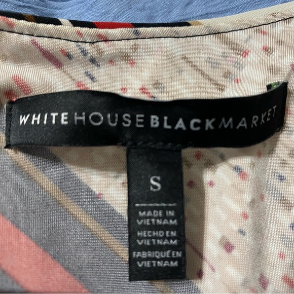 WHBM Top Multi-colored pattern - Picture 3 of 3